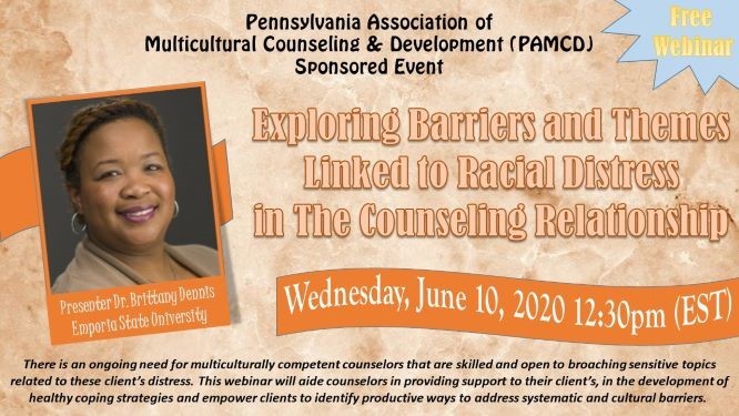 PAMCD Webinar